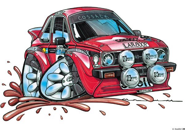 Ford Escort Sport Rouge