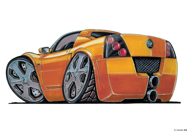 Opel Speedster Orange