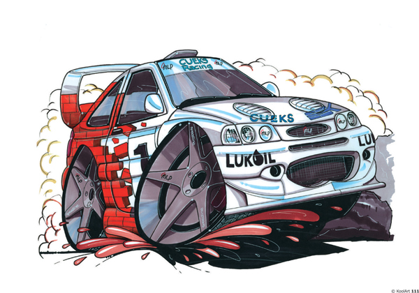 Ford Escort Rallye Blanche