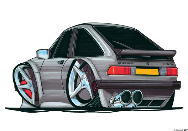 Volkswagen Scirroco Grise