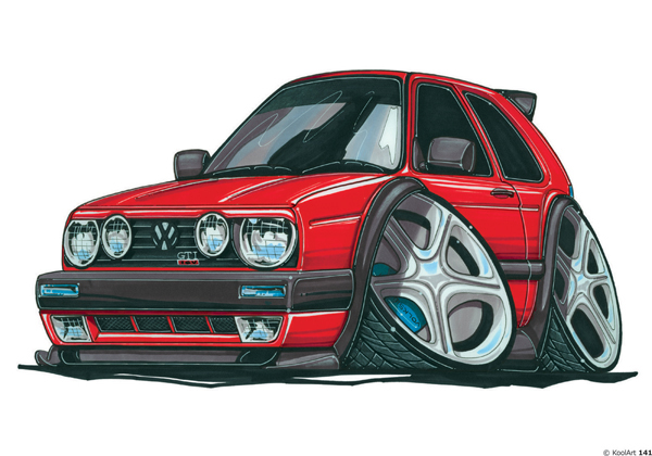 Volkswagen Golf GTI Rouge