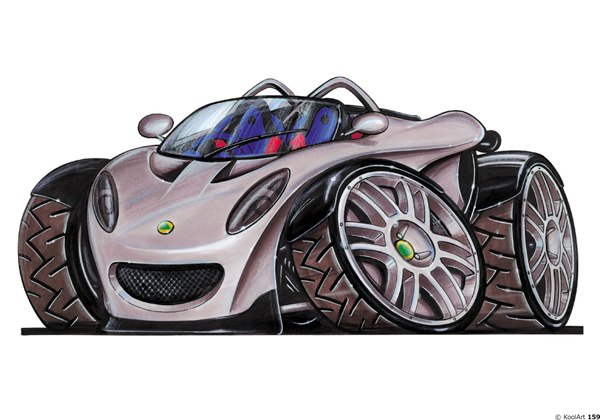 Lotus Concept Car Grise