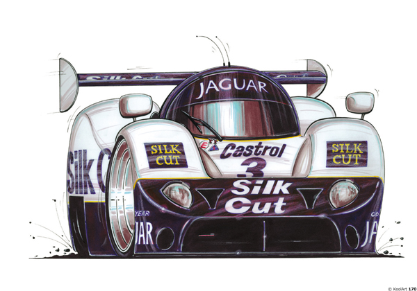 Jaguar XJR WSCC Blanche