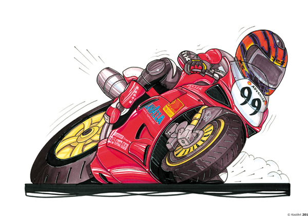 Ducati 916 Moto Rouge