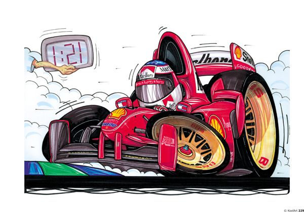 Ferrari F1 Schumi Rouge