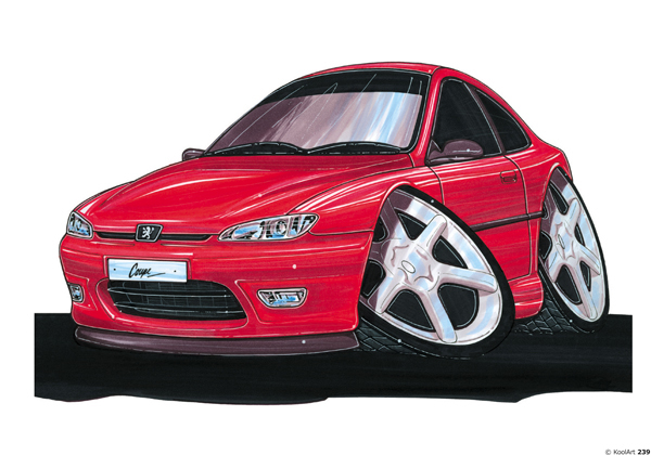 Peugeot 406 Rouge