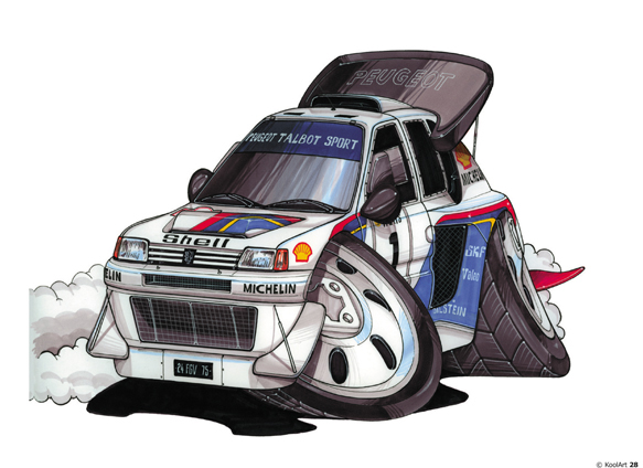 Peugeot 205 Turbo 16 (T16) Rallye
