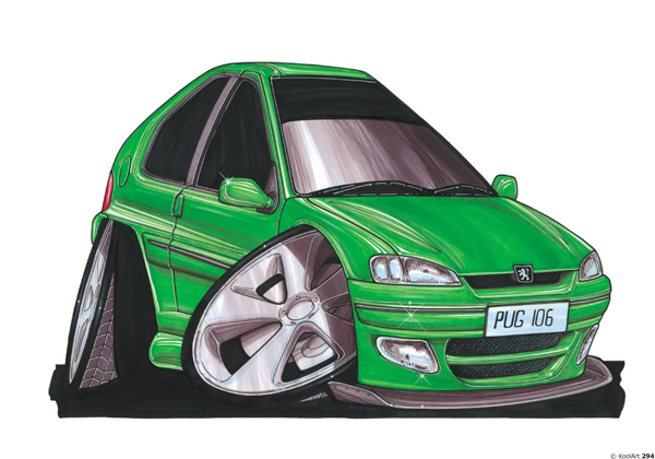 Peugeot 106 Verte