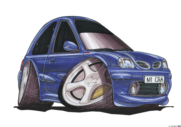 Nissan Micra Bleue