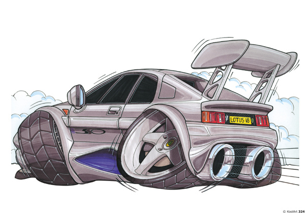 Lotus Esprit Sport Grise