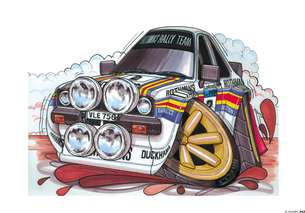 Ford Escort Rallye Blanche