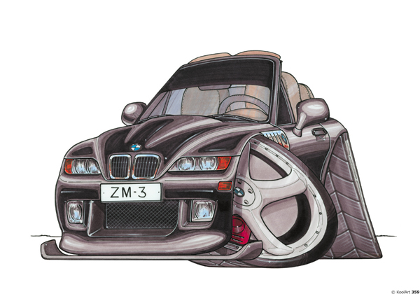 BMW 3 Décapotable Noire