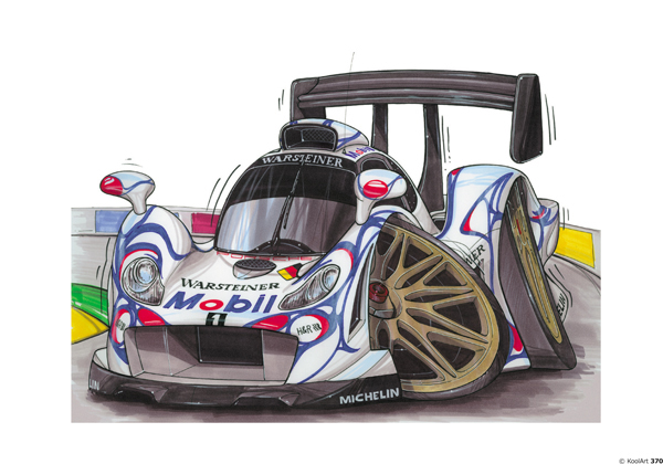 Porsche F1 GT Blanche