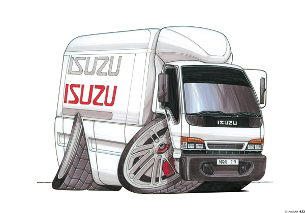 Isuzu NQR 75 Blanc