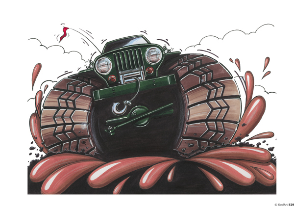 Jeep Renegade Monster Vert