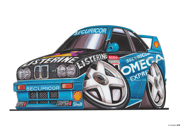 BMW E30 Rallye Bleue