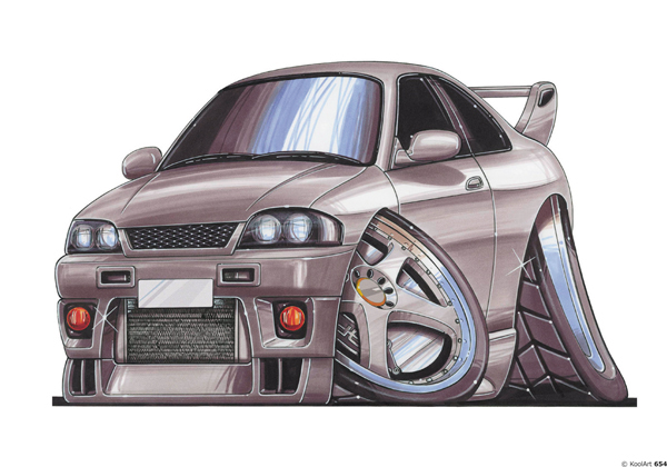 Nissan Skyline GTR Grise