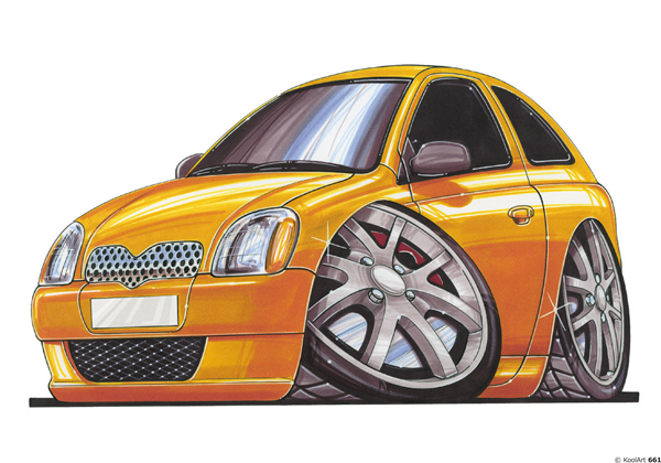 Toyota Yaris Orange