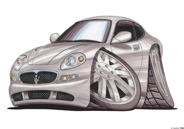 Maserati Coupé Grise