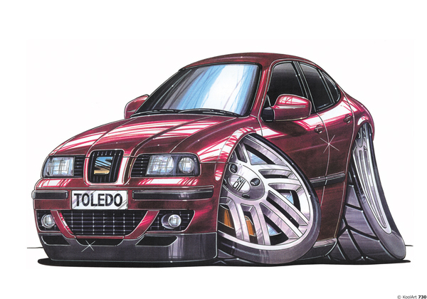 Seat Toledo Rouge Reflets