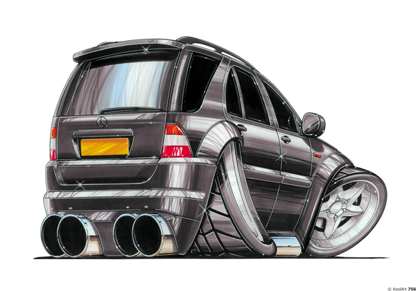 Mercedes AMG 4X4 Noir