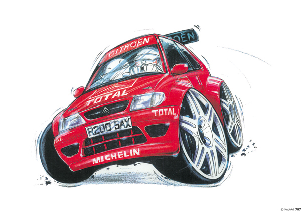 Citroen Saxo Rallye Rouge