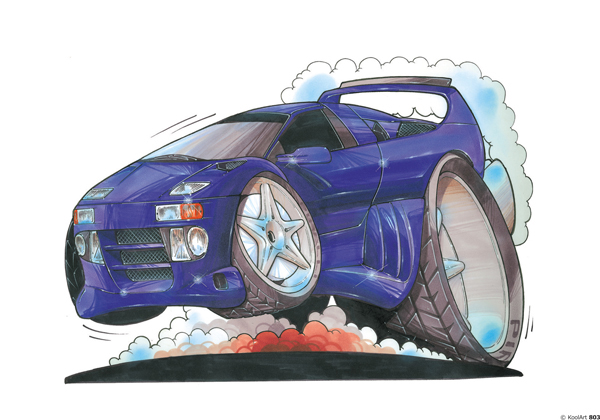 Lamborghini Diablo Bleue