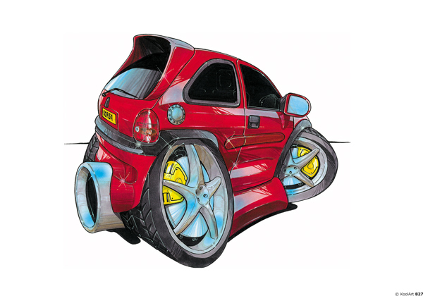 Opel Corsa Rouge