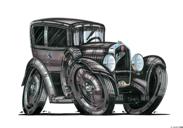Fiat Balilla 1932 Noire