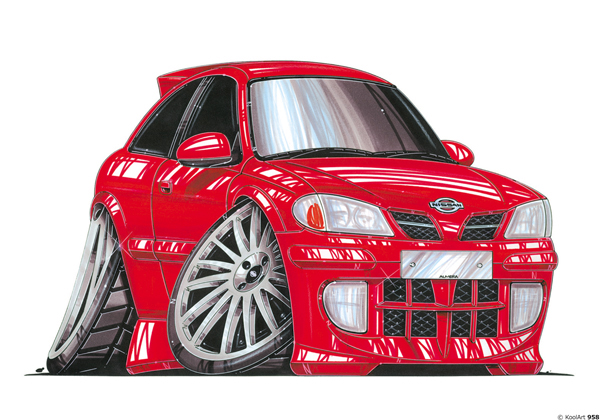 Nissan Almera Rouge