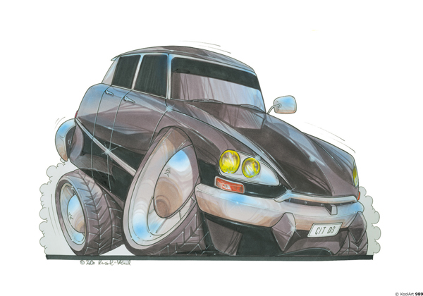 Citroen DS Vintage Noire