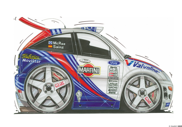 Ford Focus Rallye Blanche