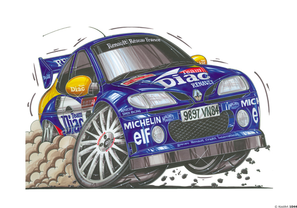 Renault Megane Rallye Bleue