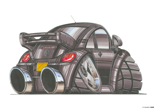 Volkswagen Beetle Noire