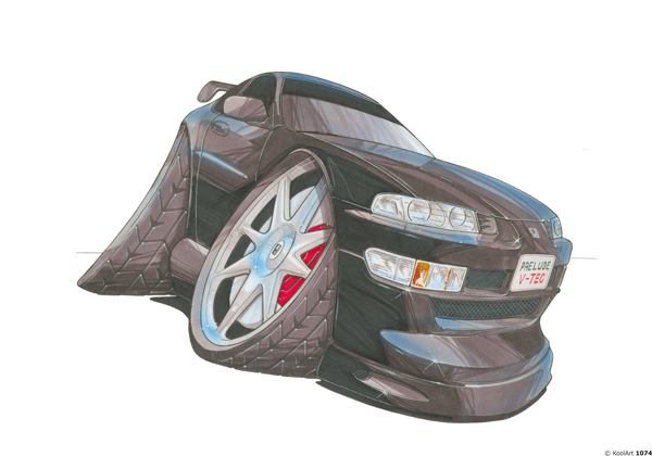 Honda Prelude V TEC Noire