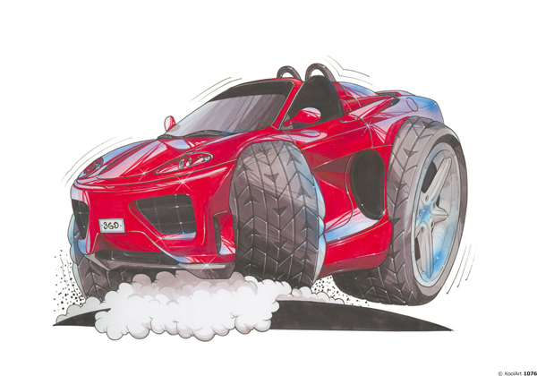 Ferrari 360 Cabriolet Rouge