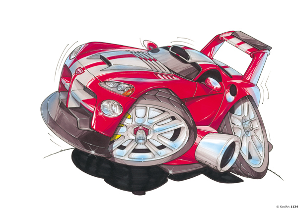 Dodge Viper Rouge
