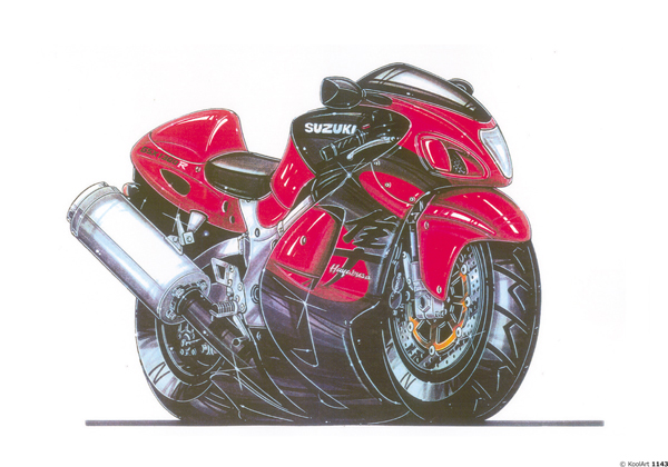 Suzuki Hayabusa Rouge