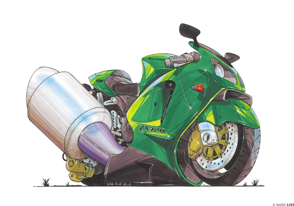 Kawasaki ZX12R Verte