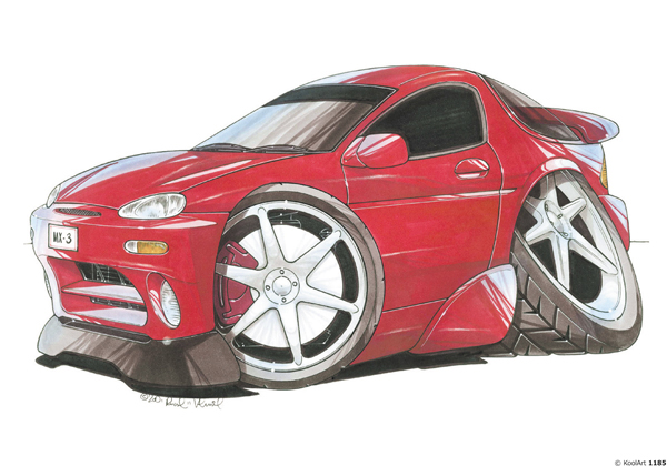 Mazda MX3 Rouge