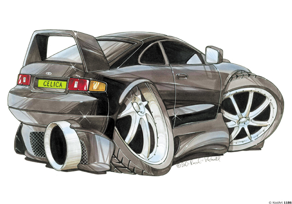 Toyota Celica Noire