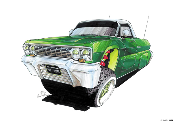 Chevrolet Impala 53 Vert