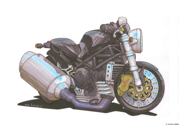 Ducati Monster Noire