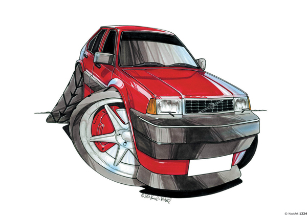 Volvo 440 Rouge