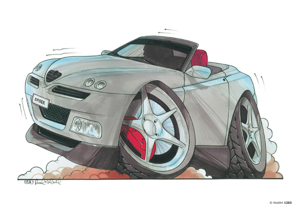 Alfa Roméo Spider Grise