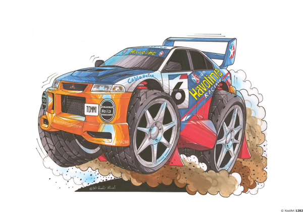 Mitsubishi Evo Rallye