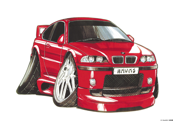 BMW M3 Rouge