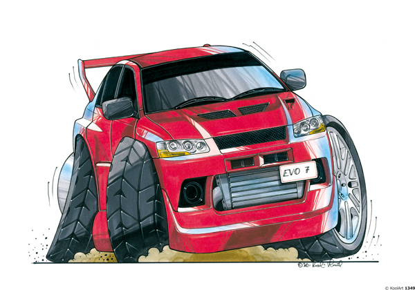 Mitsubishi Evo Rouge