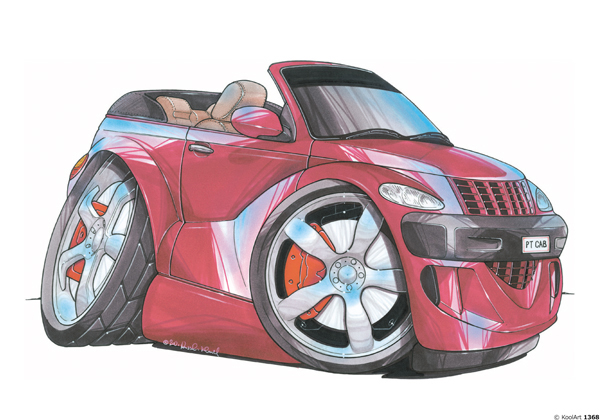 Chrysler Cruiser Cabriolet Rouge