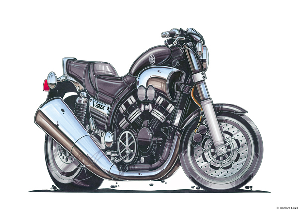 Yamaha VMax Noire